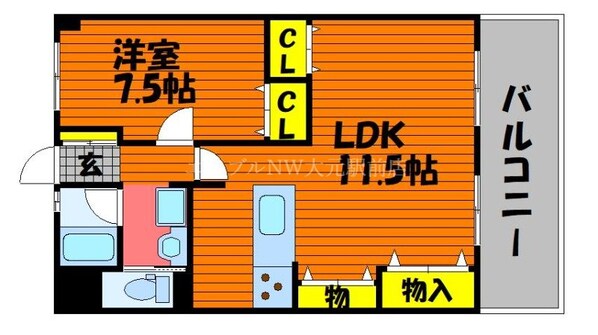 プロキオンの物件間取画像